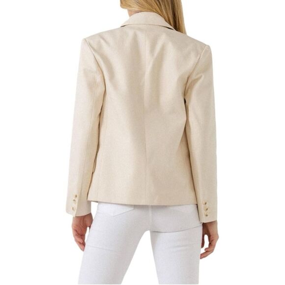 NWT English Factory One Button Blazer - Picture 7 of 10